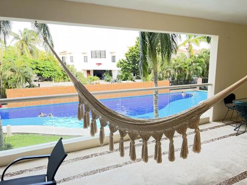 Spacious Apartment with Terrace, Pool and Beach Access, Puerto Aventuras (foto 9)