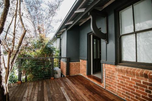 شرفة/ تراس, City Sider Motor Inn in تامورث