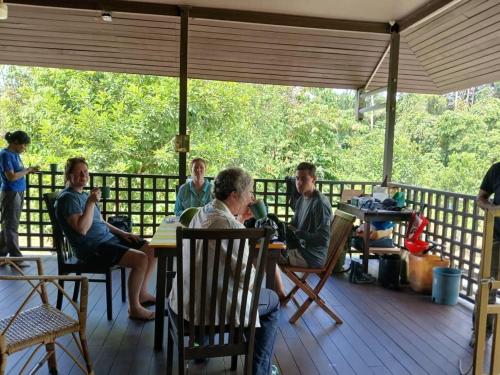 Balcony/terrace, Mulu Tribal Homestay in Mulu