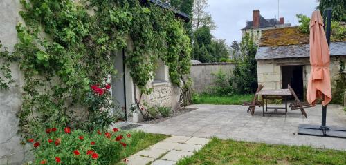 Balkons/terase, Gîte Aliénor en Anjou (Gite Alienor en Anjou) in Vernoil-le-Fourrier