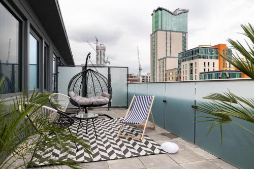 מרפסת, Stay Kula Birmingham - New Street Station in ברמינגהאם