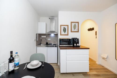 Létesítmények, Kleines Apartment mit Balkon in Lindleinsmuhle