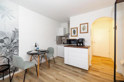 Létesítmények, Kleines Apartment mit Balkon in Lindleinsmuhle