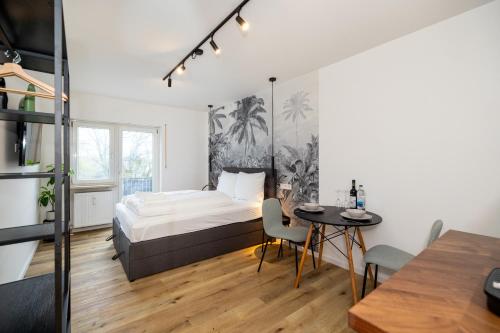 Kleines Apartment mit Balkon in Lindleinsmuhle