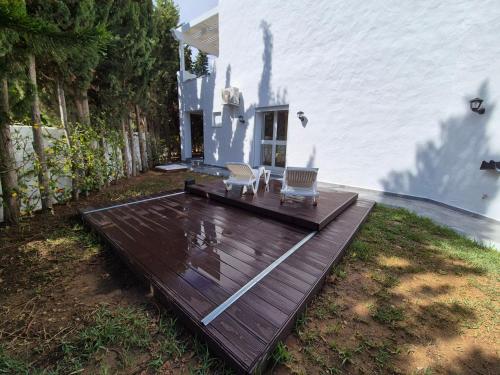 Maison moderne avec Piscine et accès plage - Résidence Jinen Hammamet