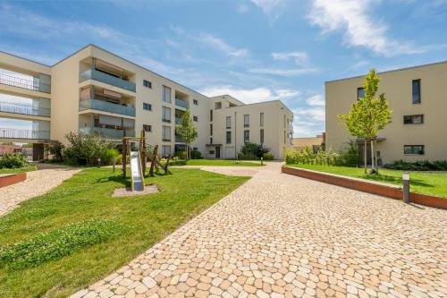 外部景觀, EXQUIS 2BR Luxus Apartment TAO I Parken I Netflix I Garten I Familienfreundlich I in 霍爾茨格靈恩