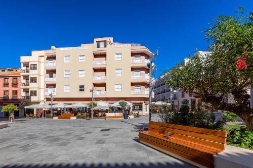 Unterkunft von außen, Hotel Maga in Teneriffa