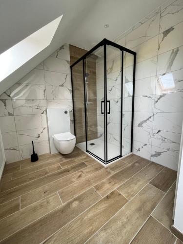 淋浴間, Gîte Marie entre Frehel et Erquy 3 chambres (Gite Marie entre Frehel et Erquy 3 chambres) in 普里安