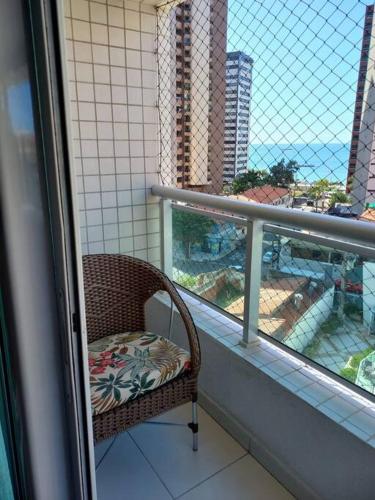Lindo ap com vista mar, 250 m da praia 2 quartos 86m2 Mucuripe