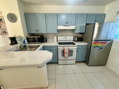 מטבח, Villa Playa in סאינט מארי