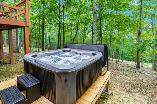 Tucked Away w Hot Tub, Fire Pit, Deck, & WiFi detail