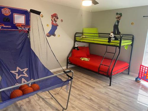 Gamers Paradise and Hoops w Mario & Marvel by Stadiump in Arlington, USA