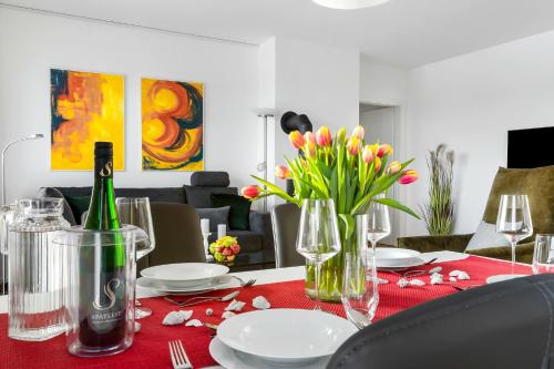 Cocina, Ferienwohnung Ocean View 14 Olpenitz in Olpenitz