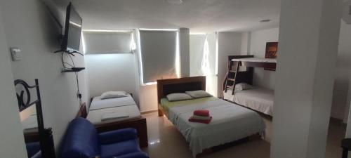 Triple Room room in hotel interamericano