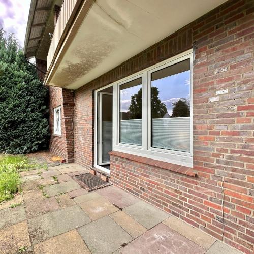 Erkély/terasz, Moin Moin - Garden Apartment in Wildeshausen