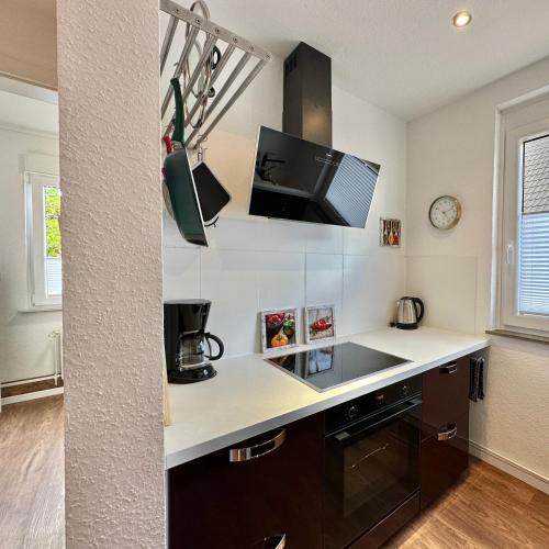 Konyha, Moin Moin - Garden Apartment in Wildeshausen