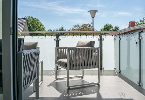 Balcony/terrace, Barrierefreie Luxusoase I SnapLiving Apartments in Hachenburg