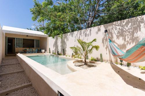 Belle villa avec piscine privée! in Valladolid, Mexico