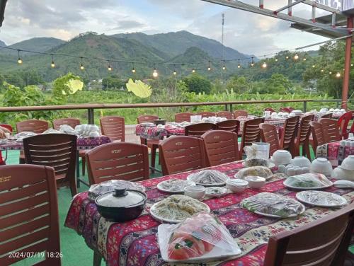 Balcony/terrace, Homestay Suoi Khoang Minh Hang in Ban Coc Lua