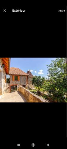Maison quercynoise du 17eme siecle in Boussac