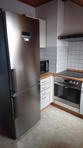 廚房, Ferienwohnung in Ländliche Gegend die zum Verweilen einlädt (Ferienwohnung in Landliche Gegend die zum Verweilen einladt) in 瓦亨羅特