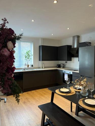Kitchen, Stylish 2Bed House in the Heart of Wigan in Pemberton