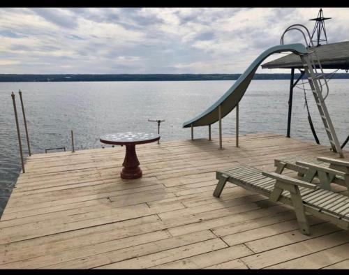 View, Sunset Haven Cottage in Aurora