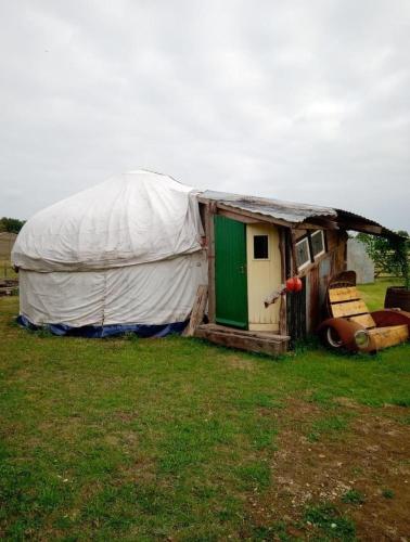 Viesnīcas āriene, Little Lodge Glamping in Laxfield