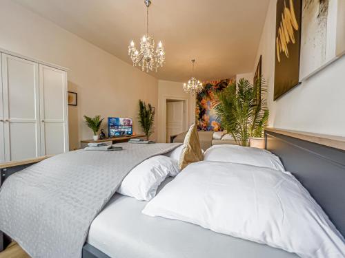 Große 3 Schlafzimmer Unterkunft mit Küche, Bad, Waschmaschine & Balkon am Zoo, Leipzig (Foto 9)