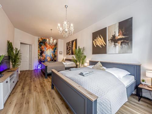 Große 3 Schlafzimmer Unterkunft mit Küche, Bad, Waschmaschine & Balkon am Zoo, Leipzig (Foto 2)