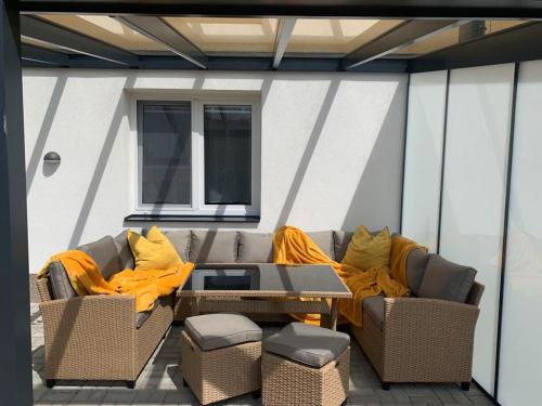 สวน, Nový Apartmán v areálu Wellness hotelu Frymburk (Novy Apartman v arealu Wellness hotelu Frymburk) in ฟริมบูร์ก