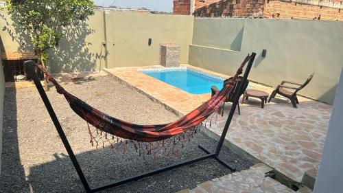 Casa S&G grande con 3 habitaciones, 8 personas, piscina privada, cochera, aire acondicionado, TV, wifi, excelente ubicacion