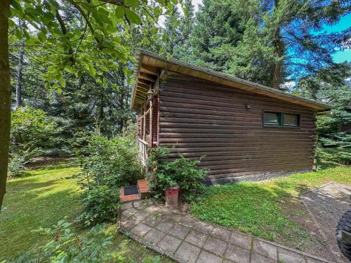 Viesnīcas āriene, Wood Cabin in Brandscheid