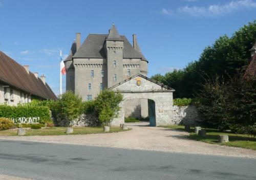 Exterior view, Chateau De Saint-Maixant in Aubusson