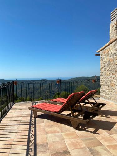 La Cueva de Miravet - Luxury Mountaintop Villa with Sea Views - Villa de lujo con vistas al mar in Cabanes