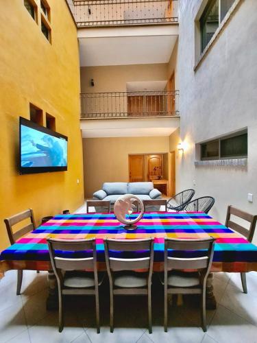 صالة مشتركة/ منطقة التلفزيون, Hotel Arcadia Cuernavaca in Acapantzingo