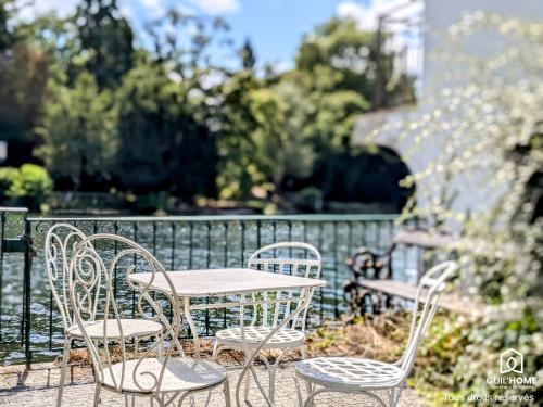 Ô fil de l'eau - Jardin, Cabanon d'Antan, Parking gîte à louer Olivet