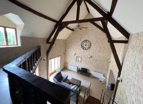 Grande longère à la campagne gîte à louer Les Tuquois