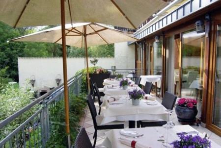 Étterem, Restaurant Niedmuhle Land & Genuss Hotel in Rehlingen–Siersburg