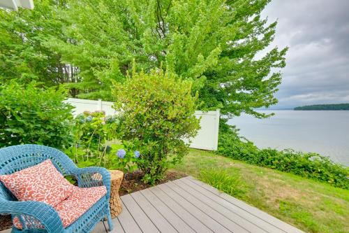 Winnipesaukee Lakefront Home with Dock and Views! - main image