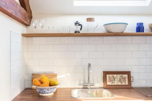 The Bothy, with a natural swimming pool in Hailey