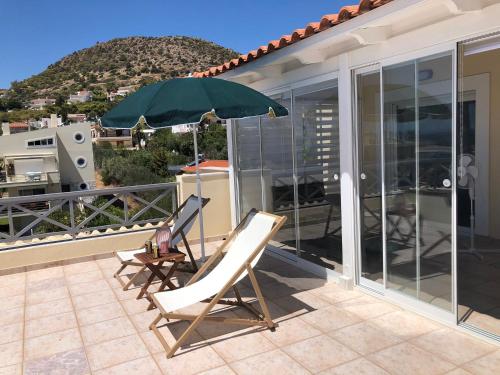 Iekārtas, Seaview penthouse by the beach in Ag. Dimitrios (Attiki)