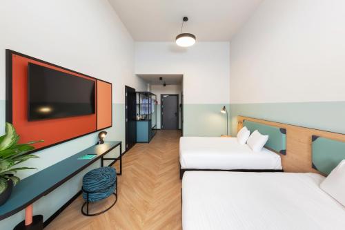 CX Milan Bicocca Room Type - Queen Room with Two Queen Beds