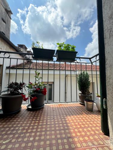 Erkély/terasz, Bricks House in Chieri