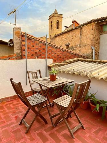 Erkély/terasz, Casa Teto, ideal famílies i grups (Casa Teto, ideal families i grups) in Bot