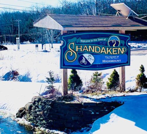 A környék, Catskill Cabin The Flamingo Suite 5 in Shandaken (NY)