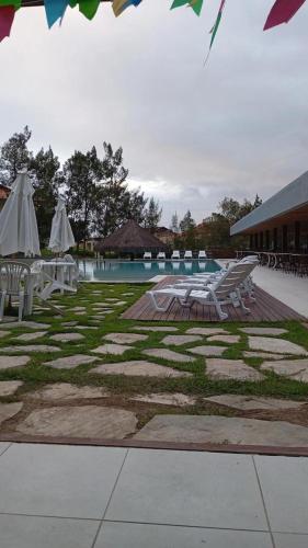 Flat no Condomínio Monte Castelo em Gravatá