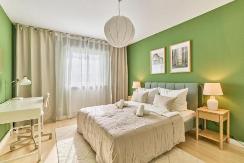Victoria-4-Zimmer, Parkplatz, 2 Balkone, bis 6 Gäste (Victoria-4-Zimmer, Parkplatz, 2 Balkone, bis 6 Gaste) in 蘭茨圖爾
