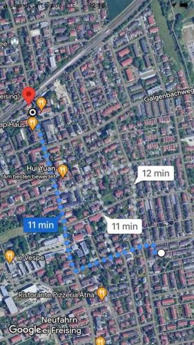 A környék, House with Garden 91sqm Munich-Airport-Freising in Neufahrn bei Freising