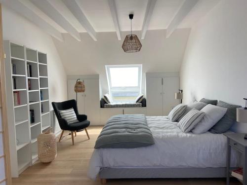 Maison lumineuse - vue sur mer à 150m de la plage gîte à louer Le Ru